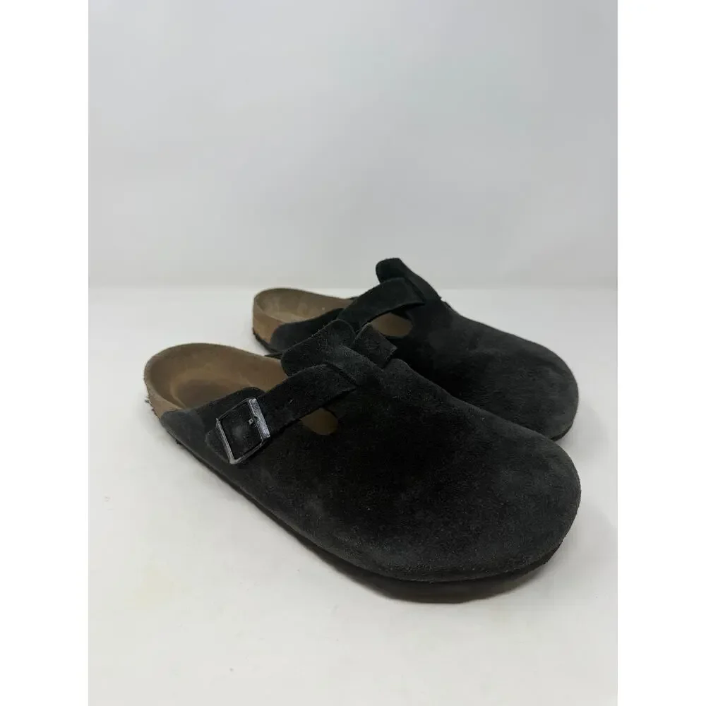 Birkenstock Boston Soft Footbed Suede Mens Size 45 (12-13)